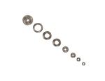 Oil Lubrication OD0.375" SR168ZZ Miniature Ball Bearings