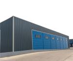 Corrugated Steel Roof Metal Construction Building Prefab Steel Frame Warehouse