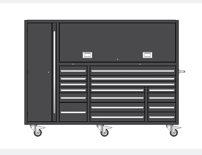 Effortlessly Store Your Tools with Heavy Duty Industrial Usage Garage Tool Cabinet