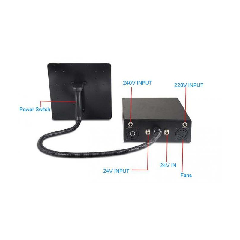 Custom Military Gpsl1 UAV Drone Detection Equipment Device 60W 24V