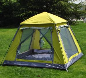 Quality Professional Various Color 4 Person Camping Tent 3.2sqm With Aluminum Pole wholesale
