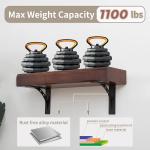 15x24inch Heavy Duty Shelf Bracket for Standard/Nonstandard Countertop
