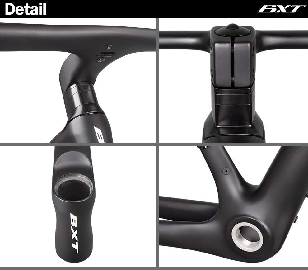 Carbon Fiber Disc Brake Carbon Road Bike Frame Mtb 700C Matte Black Gloss Black