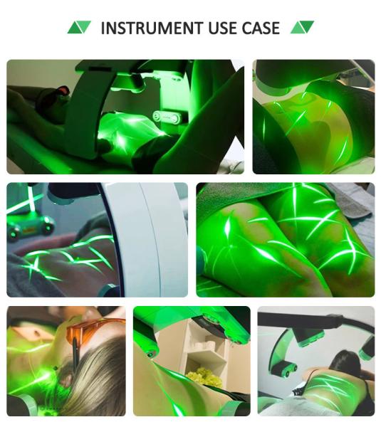 Cheap Green Laser Slimming Machine FDA Cleared For Overall Body Circumference Reduction for sale