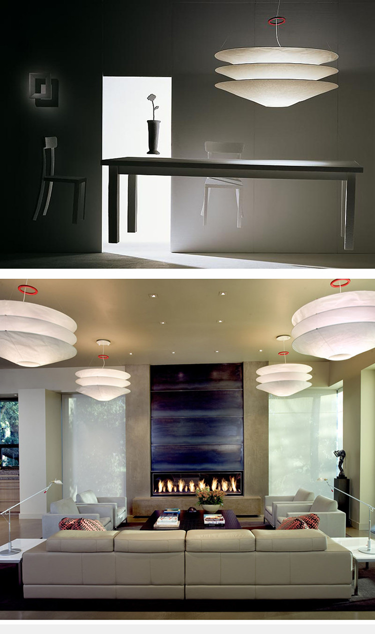 Nordic Wabi Sabi Wind Led Ceiling Chandelier Living Dining Room Bar Home Decor Pendant Lamp(WH-AP-571)