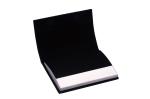 Metal PU Slim Minimalist Rectangle Business Card Holder