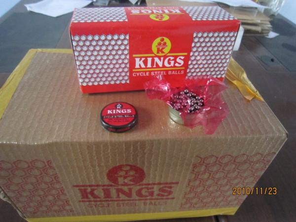 KING steel ball bicycle steel ball cycle steel ball 6.35mm 3.97mm 4.76mm good