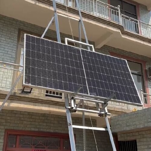Factory Sale Photovoltaic Panel Lift Popular in Europe Capacity 200kg Lifting height 4-18m