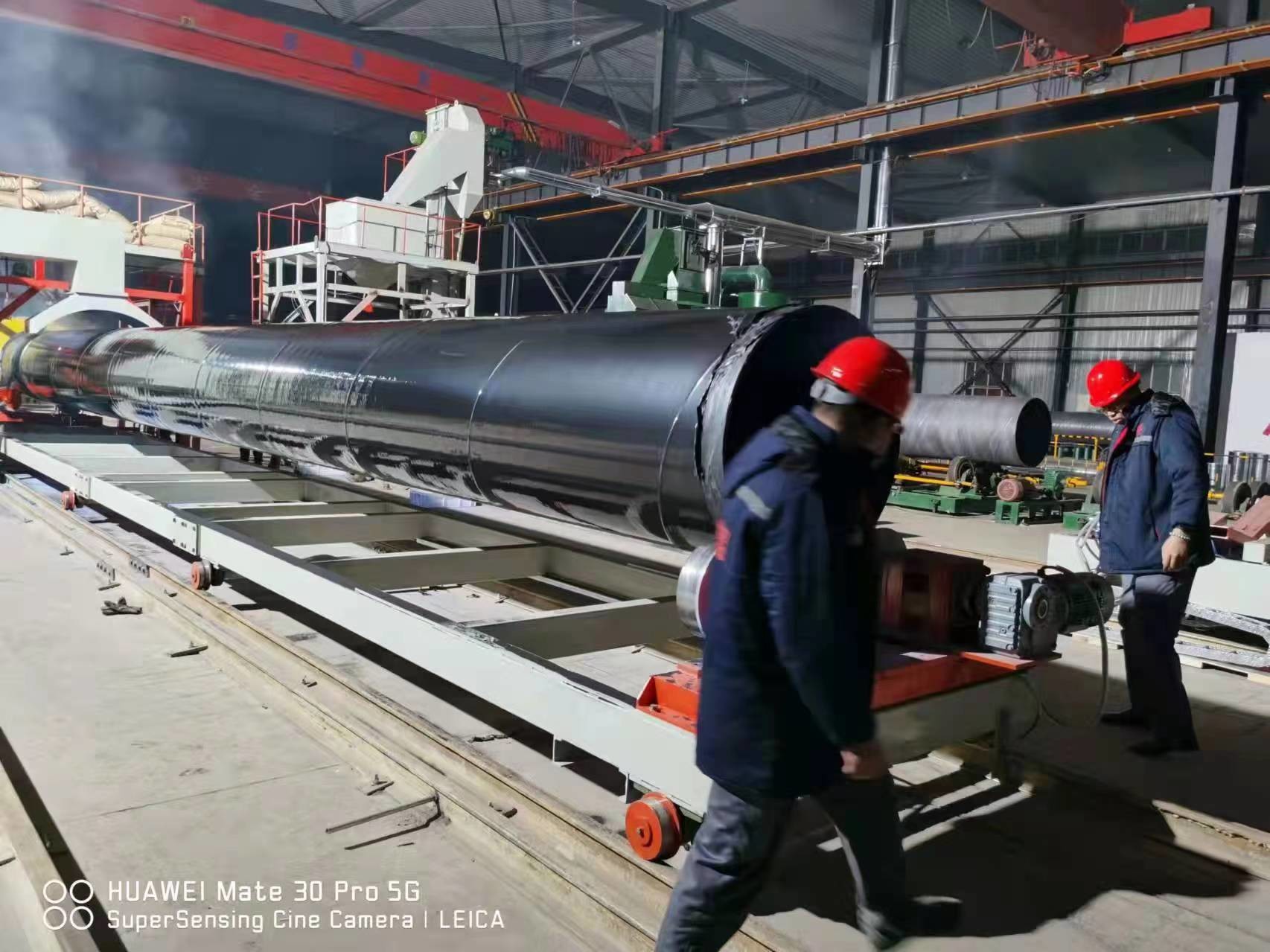 Customizable 3LPE Coating Pipe Production Line For Different Pipe Sizes
