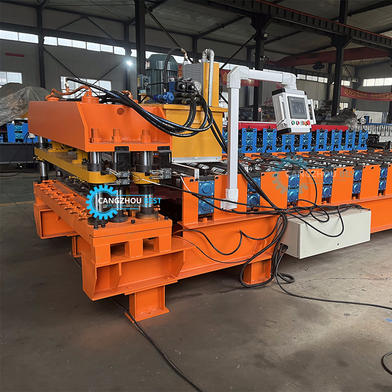 Steel Profile Popular Russisa Design Color Steel Roofing Tile Roll Forming Machine