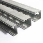 C Shaped Steel Metal Strut Channel 40-80mm Customizable Length For Durable