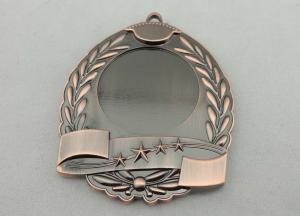 Quality High quality Zinc Alloy / Pewter 3D Die Cast Medals for Sport Meeting, Army, Awards with Antique Copper Plating wholesale