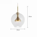 Glass Pendant Light Ceiling Home Decor Modern Hanging Lamp Dining stained glass
