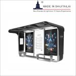 Bus Shelter 60HZ Floor Standing Outdoor Lcd Kiosk