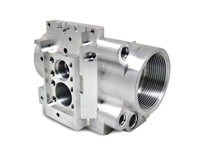 Natural color Polished Stainless Steel 5 Axis CNC Parts