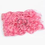 Pink Water Wave Remy Human Hair Bundles Sew In Weave Bundles Brazilian Bundle