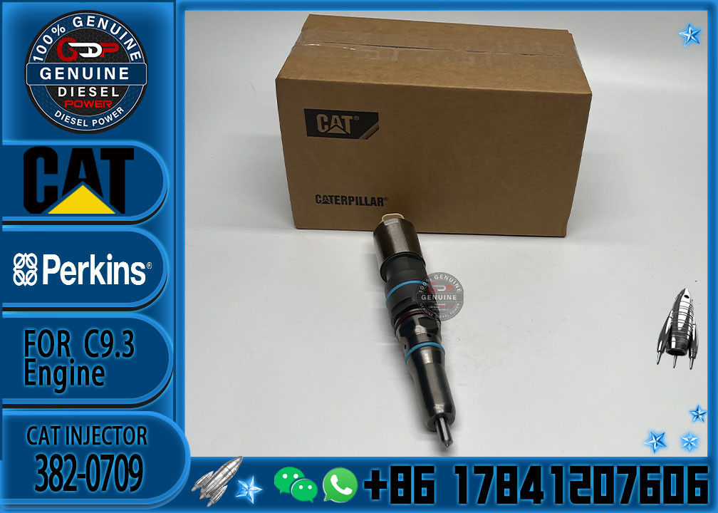 New Fuel Injector 456-3509 4563509 20R-5075 3861809 386-1809 382-0709 4563493 456-3493 for Caterpillar Caterpillar C9.3