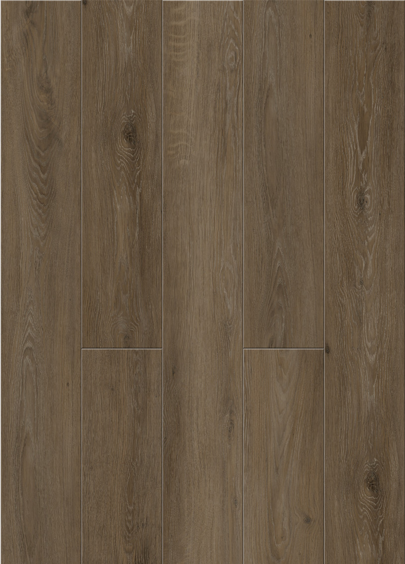 GKBM DG-W50012B-1 Modern Wood Grain Rigid Core SPC Click Silver Oak Burlywood