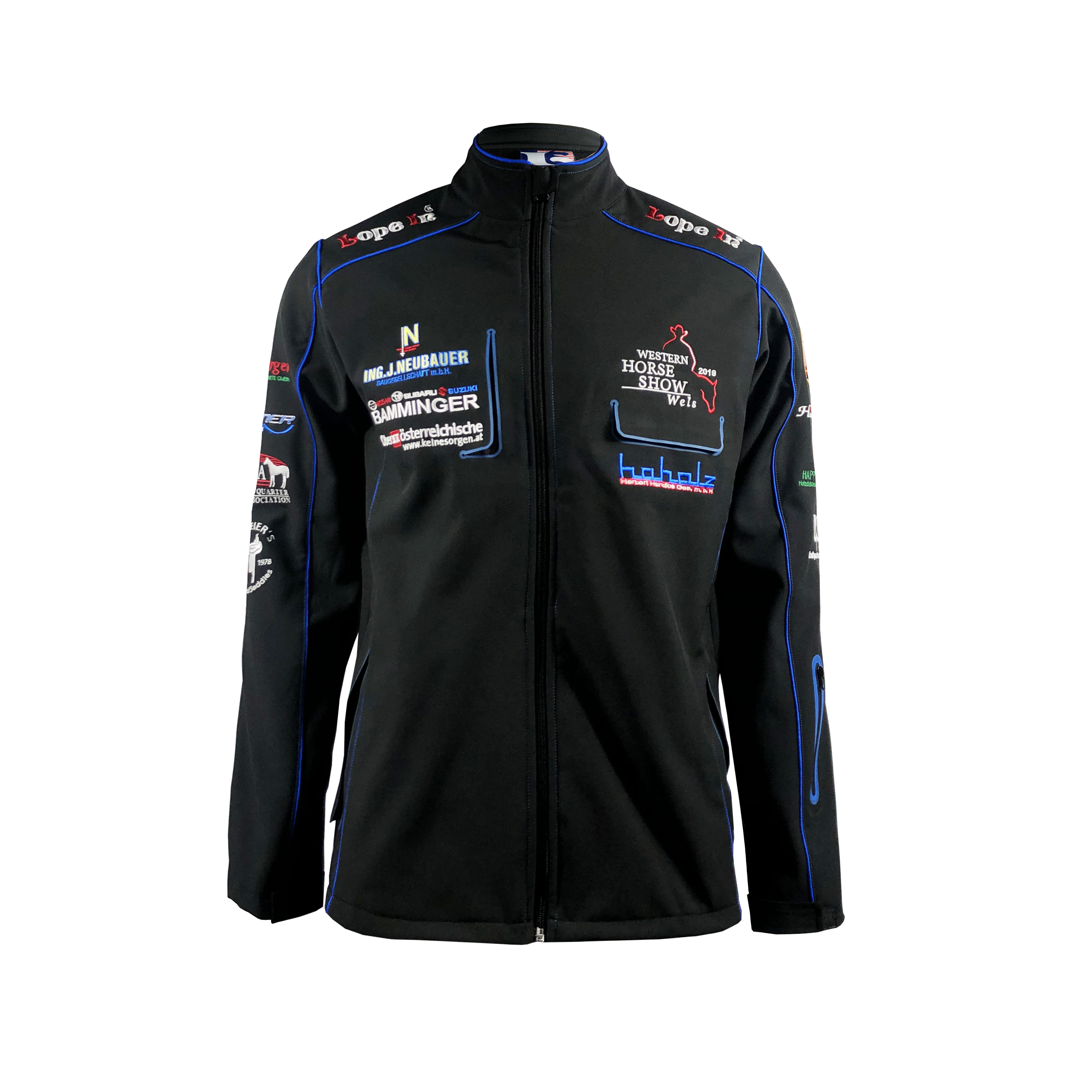 Poly/Cotton Softshell Racing Motorcycle Jacket for Equestrian Horse Racing Clothing
