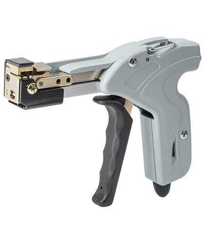 DEMOELE LY-600N Stainless Steel Cable Tie Gun w/ 4 Levels Adjustable Tension &
