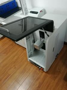 Quality 20w 30w 50w Desktop Fiber Laser Marking Machine CE / ISO Certification wholesale