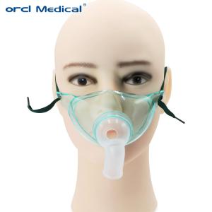 Quality Plastic PVC Disposable Tracheostomy Oxygen Mask 3 years Warranty wholesale