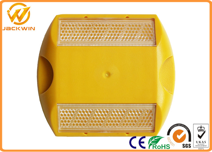 High Brightness Double Sides Plastic Reflective Road Studs with Cat Eyes Marker