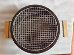 Table Black Ceramic Kamado Grill BBQ Stainless Steel Kitchenware