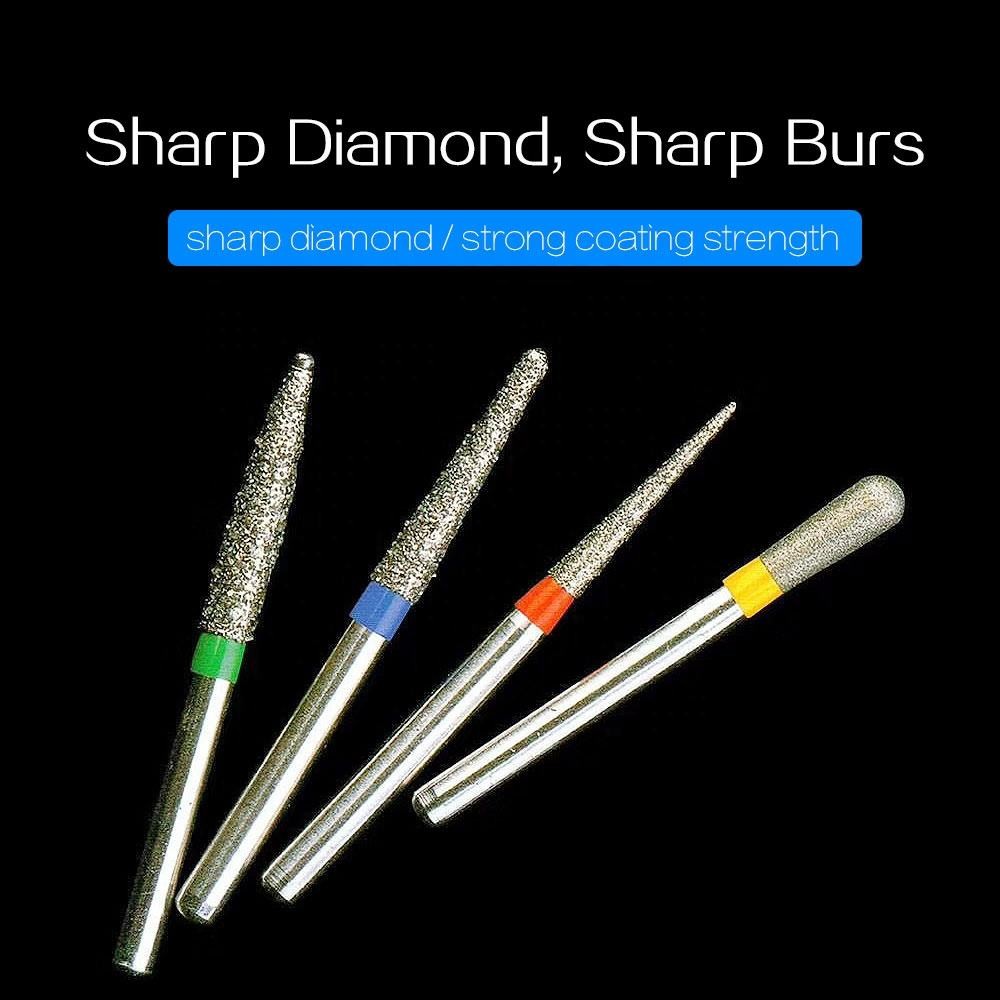 OEM Stainless Dental Carbide Burs For High Speed Air Turbine Handpiece