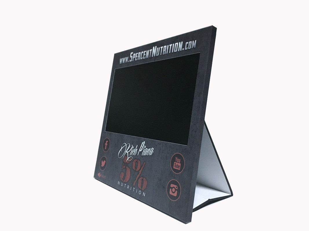 10.1 inch HD video player pop video display for retails advertising video shelf talker display