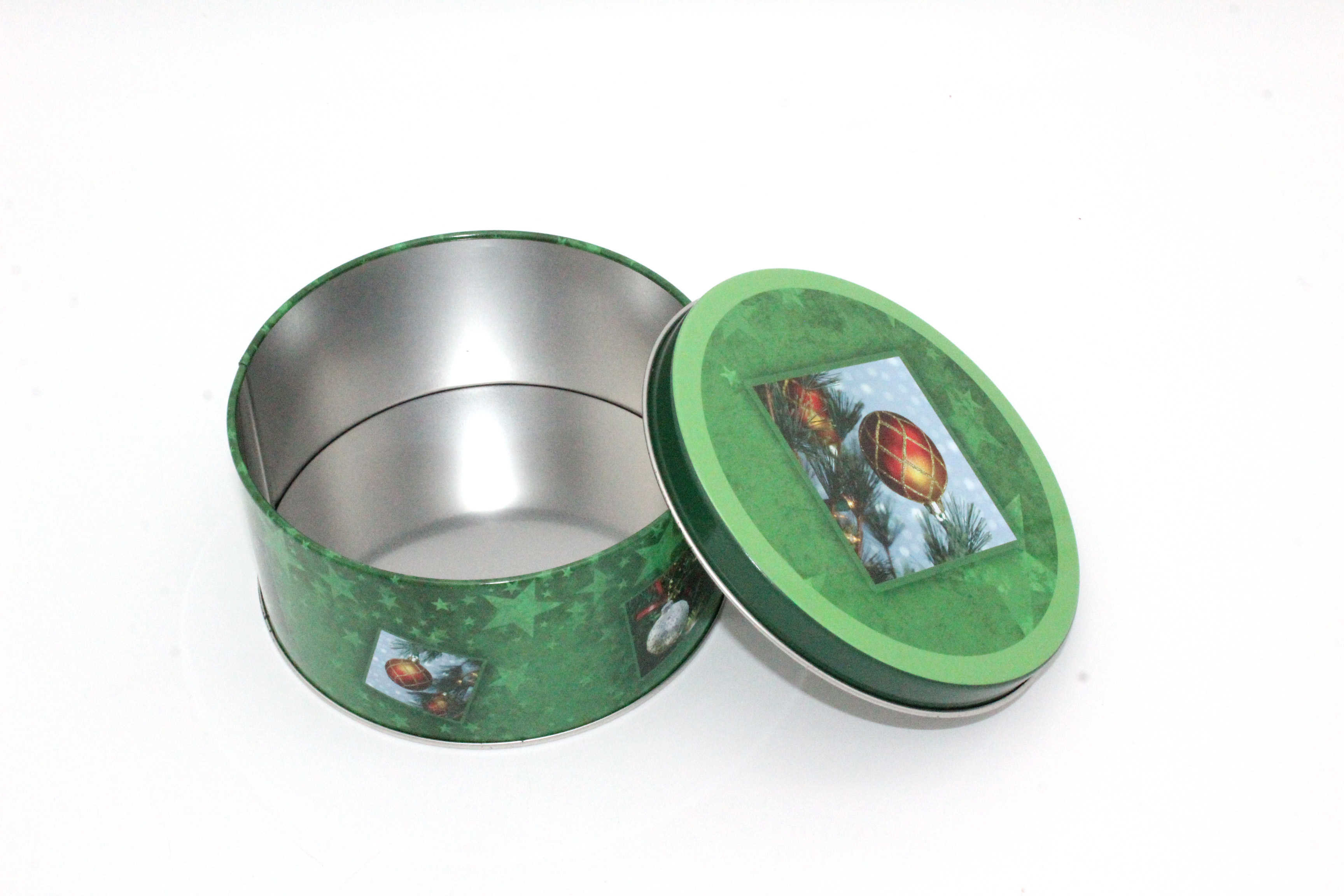 Gift Cookie Tin Boxes Personalized Metal Boxes Custom Tin Container Printing Christmas Tins