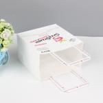 Takeaway Mini White Kraft Paper Bag With Logo for Custom Print Shopping Gift