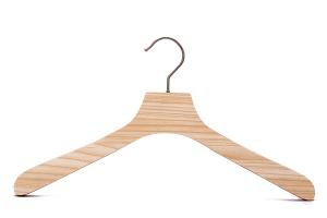 Quality Betterall Hotel Usage MDF High Quality Wood Coat Hanger wholesale
