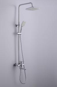 Quality New design top shower &amp;hand shower wall mounted shower set wholesale
