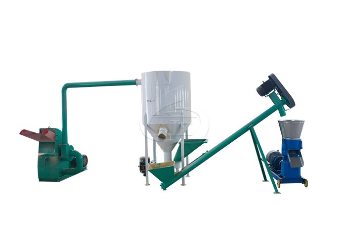Full Automatic Chicken Feed Pellet Production Line With Low Noise
