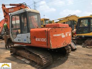 Quality Medium Size 10t Hitachi Crawler Excavator / Hitachi Ex100 Excavator 5300h Hour wholesale