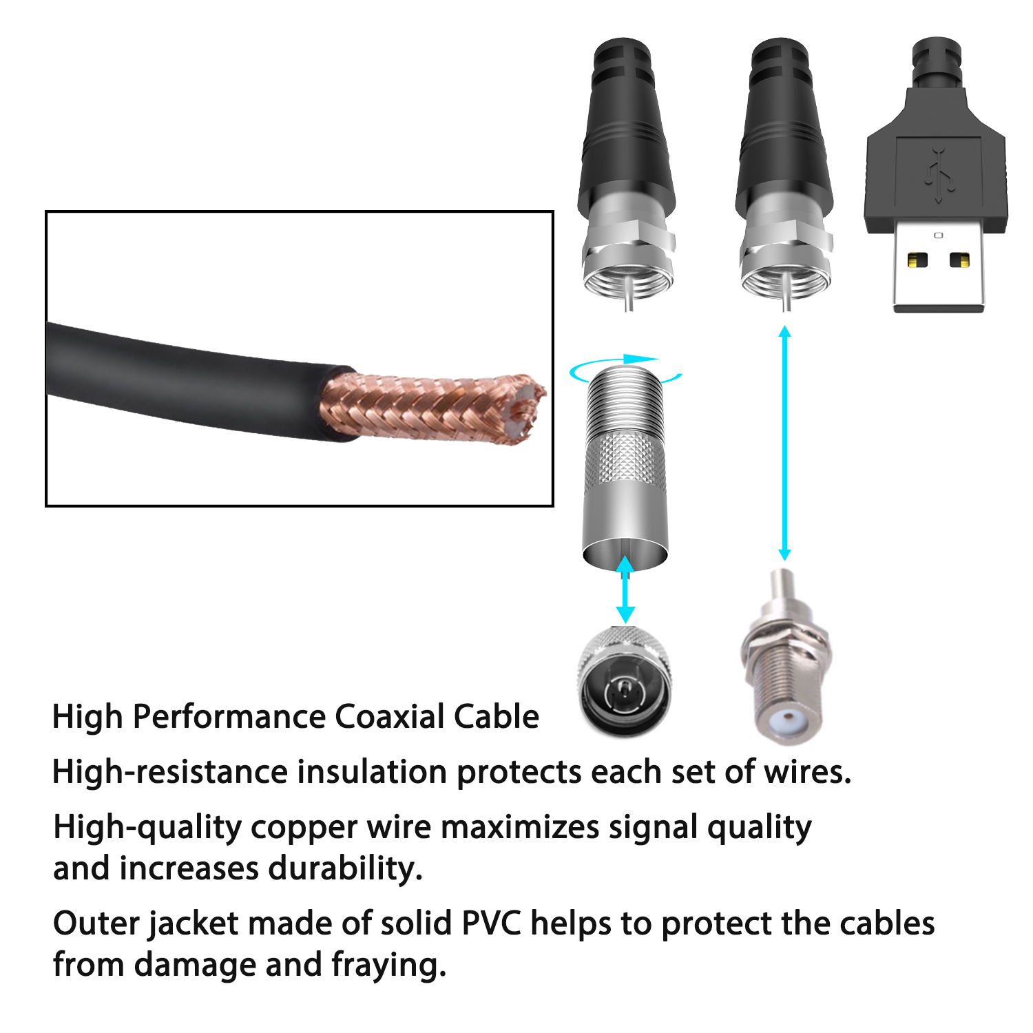 Rotation Satellite Amplifier Circuit for VHF UHF Car Outdoor Indoor Digital TV Antenna