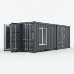 Waterproof Commercial Folding Shipping Container Tiny House Home 40 Foot
