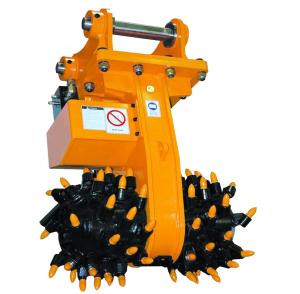Quality 42CrMo Excavator Rotary Drum Cutter 360 Degree Drum Cutters wholesale