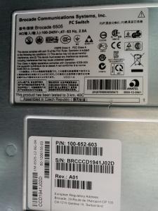 Quality 16Gb SFP+ 8 Active Port Brocade SAN Switch DELL EMC Connectrix DS 6505B wholesale