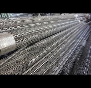Metric Perforated Muffler Tubing Easy Installation Electro Polishing Surface