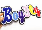 Sew On High School Letterman Jacket Patches Soft Hand Feeling
