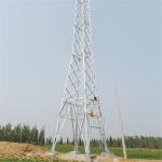 110KV 132KV Anger Steel Lattice Pylon Transmission Tower