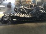 81MM Pitch Replacement Rubber Tracks Jointless Rubber Crawler