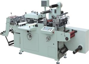 China PLC Controlled Label Die Cutting Machine Hot Stamping For Laser Film Adhesive Label on sale