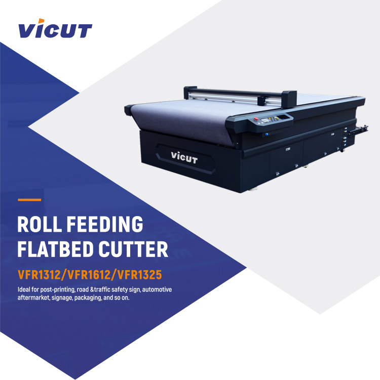 220V Voltage Digital Die Cutting Machine for Roll Materials PPF Window Tint Flatbed Cutter VFR1612