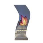 Building Facade Advertising High Brightness Outdoor Transparent LED Display