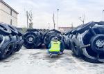 PU Coating EVA Solid Trelleborg Ever Guard Cushion Floating