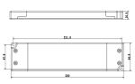 ULCUL Approved Letaron LED Driver , Class 2 Protect 12v Led Strip Light Driver