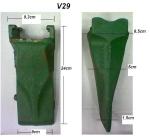 TIG brand factory of V29 Excavator Bucket Teeth V29SYL And Adapter , Rock Teeth